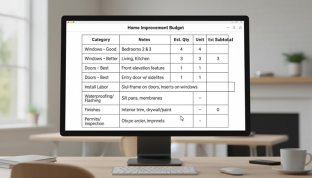 Pull It Together Budget Template